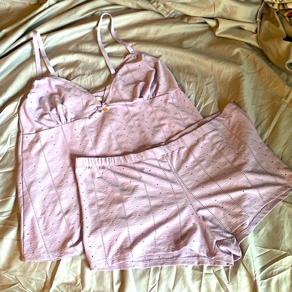 DAISY FUENTES Intimate Pajamas Set Purple Hue Nightie - Picture 2 of 10